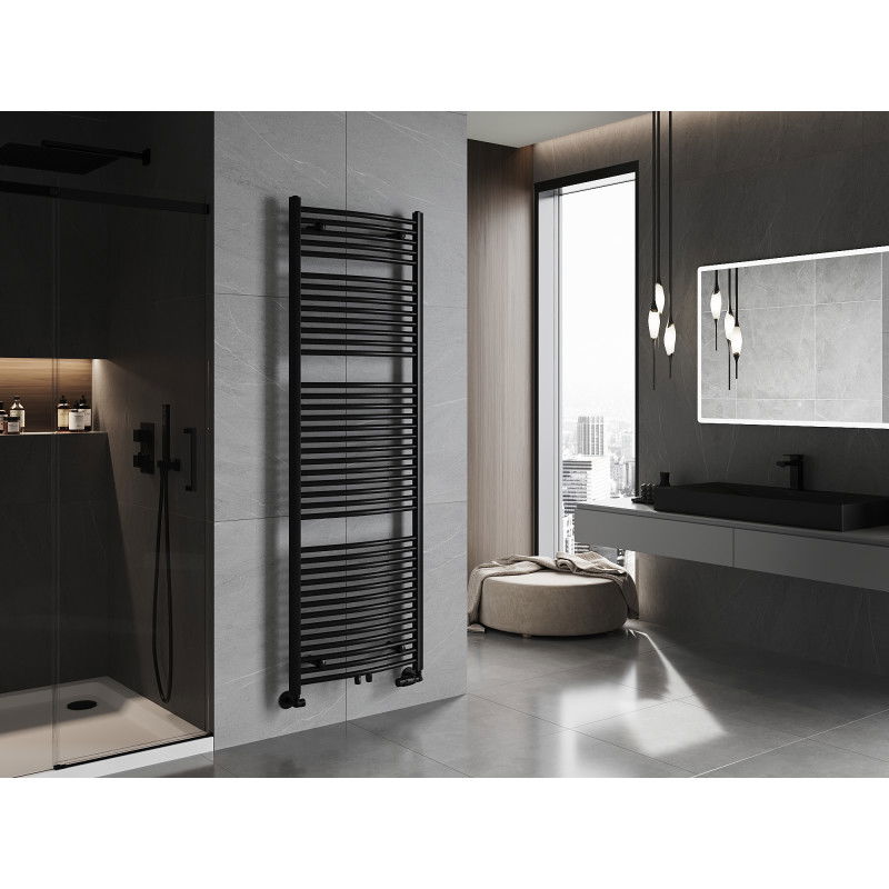 Mexen Ares vonios radiatorius 1800 x 600 mm, 958 W, juodas - W102-1800-600-00-70