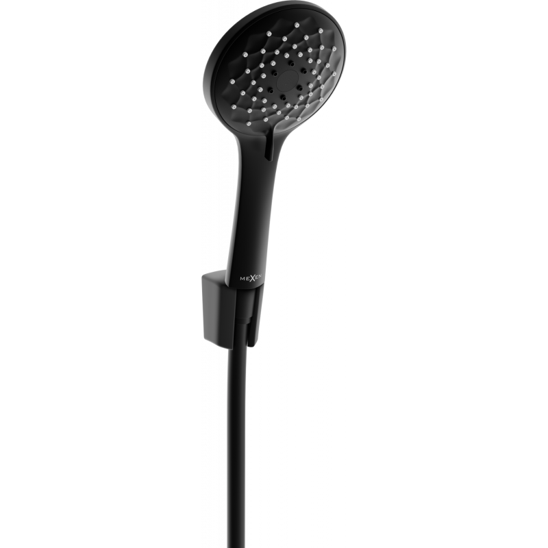 Mexen R-74 taškinis dušo komplektas, juodas - 785745052-70
