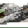 Mexen Elias granito plautuvė su viena kamera ir nutekėjimu bei virtuviniu maišytuvu Carla, juoda/auksinė metalo - 6511-75-67070?