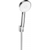 Mexen R-75 rankinis dušo rinkinys, chromas/baltas - 785755052-02