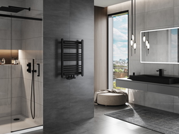 Mexen Mars vonios kambario radiatorius 700 x 500 mm, 284 W, juodas - W110-0700-500-00-70