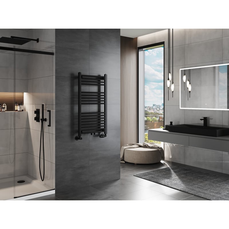 Mexen Mars vonios radiatorius 900 x 500 mm, 370 W, juodas - W110-0900-500-00-70