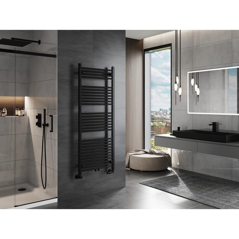 Mexen Mars vonios radiatorius 1500 x 600 mm, 729 W, juodas - W110-1500-600-00-70