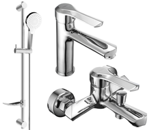 Mexen Sabre DF05 vonios komplektas, chromas - 72103DF05-00