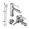 Mexen Sabre DF62 vonios komplektas, Chromo - 72103DF62-00