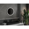 Mexen Gobi apšviestas, apvalus 60 cm, LED 6000K, apsauga nuo garų vonios veidrodis - 9801-060-060-611-00