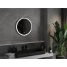 Mexen Gobi apvalus apšviestas vonios veidrodis, 60 cm, LED 6000K, antifog - 9801-060-060-611-00