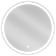 Mexen Gobi apšviečiamas vonios veidrodis, apvalus, 70 cm, LED 6000K, priešrūkinis - 9801-070-070-611-00