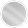 Mexen Gobi apšviestas vonios veidrodis, apvalus 90 cm, LED 6000K, antifogas - 9801-090-090-611-00