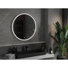 Mexen Gobi apšviestas vonios veidrodis, apvalus 90 cm, LED 6000K, antifogas - 9801-090-090-611-00