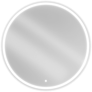 Mexen Gobi vonios kambario veidrodis su apšvietimu, apvalus, 100 cm, LED 6000K, priešrūkinis - 9801-100-100-611-00