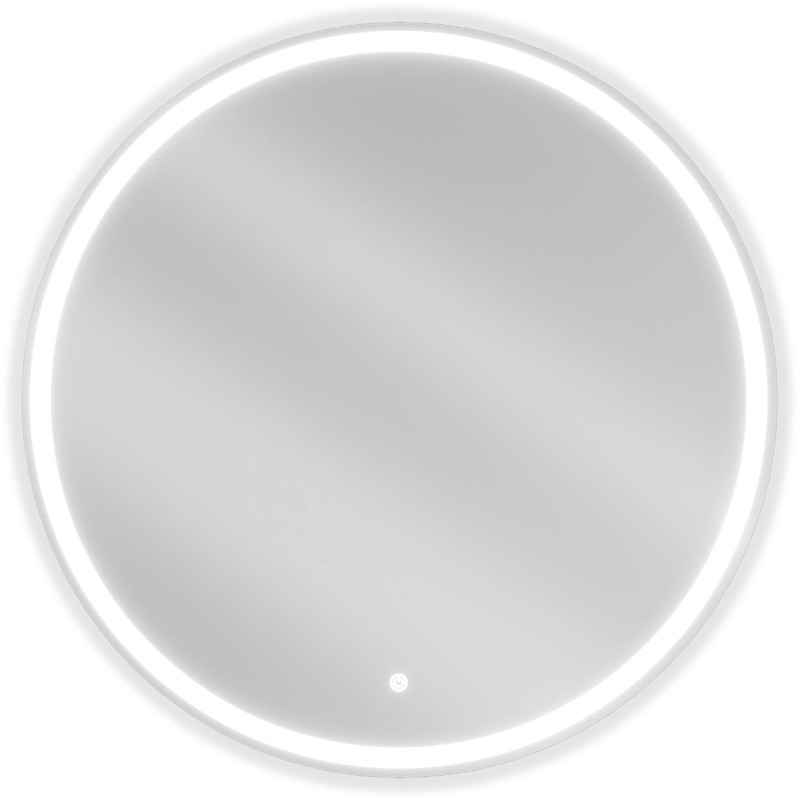 Mexen Gobi apšviestas vonios veidrodis, apvalus 80 cm, LED 6000K, nuo rasojimo - 9801-080-080-611-00