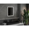 Mexen Navia apšviestas vonios veidrodis 50 x 70 cm, LED 6000K, antirūkas - 9803-050-070-611-00
