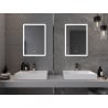 Mexen Navia apšviestas vonios veidrodis 50 x 70 cm, LED 6000K, apsauga nuo garų - 9803-050-070-611-00