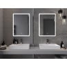 Mexen Navia apšviestas vonios veidrodis 60 x 80 cm, LED 6000K, apsauga nuo garų - 9803-060-080-611-00