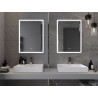 Mexen Navia vonios veidrodis su apšvietimu 60 x 80 cm, LED 6000K, antifog - 9803-060-080-611-00