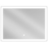 Mexen Navia vonios veidrodis su apšvietimu 80 x 60 cm, LED 6000K, antirūkas - 9803-080-060-611-00