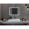 Mexen Navia vonios veidrodis su apšvietimu 80 x 60 cm, LED 6000K, antirūkas - 9803-080-060-611-00