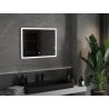 Mexen Navia apšviestas vonios veidrodis 80 x 60 cm, LED 6000K, apsauga nuo garų - 9803-080-060-611-00