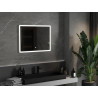 Mexen Navia apšviestas vonios veidrodis 80 x 60 cm, LED 6000K, nuo rasos - 9803-080-060-611-00