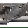Mexen Navia apšviestas vonios veidrodis 100 x 80 cm, LED 6000K, apsauga nuo garų - 9803-100-080-611-00