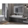 Mexen Navia apšviestas vonios veidrodis 120 x 80 cm, LED 6000K, apsauga nuo garų - 9803-120-080-611-00
