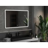 Mexen Navia apšviestas vonios veidrodis 120 x 80 cm, LED 6000K, nuo rasos - 9803-120-080-611-00