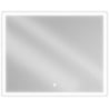 Mexen Navia vonios veidrodis su apšvietimu 100 x 80 cm, LED 6000K, apsauga nuo rasojimo - 9803-100-080-611-00