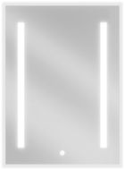 Mexen Remi vonios veidrodis su apšvietimu 50 x 70 cm, LED 6000K, apsauga nuo rasojimo - 9804-050-070-611-00