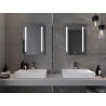 Mexen Remi apšviestas vonios veidrodis 50 x 70 cm, LED 6000K, antypara - 9804-050-070-611-00