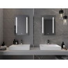 Mexen Remi vonios veidrodis su apšvietimu 50 x 70 cm, LED 6000K, apsauga nuo rasojimo - 9804-050-070-611-00