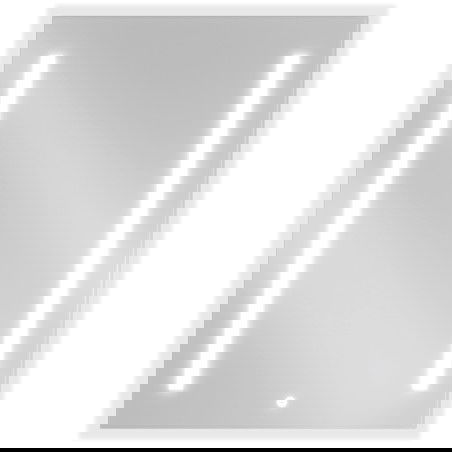 Mexen Remi apšviestas vonios veidrodis 60 x 80 cm, LED 6000K, apsauga nuo garų - 9804-060-080-611-00