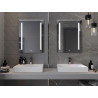 Mexen Remi apšviestas vonios veidrodis 60 x 80 cm, LED 6000K, priešrūkinis - 9804-060-080-611-00