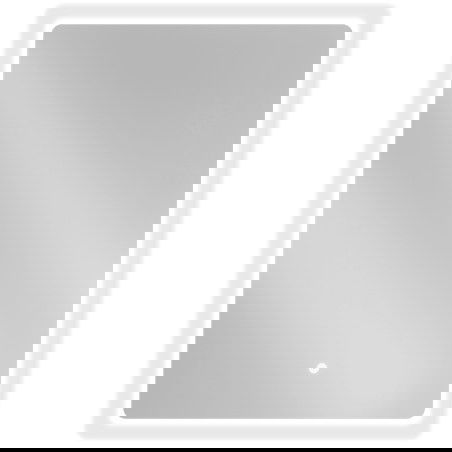 Mexen Sun apšviestas vonios veidrodis 60 x 80 cm, LED 6000K, apsauga nuo garų - 9807-060-080-611-00