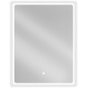 Mexen Sun apšviestas vonios veidrodis 60 x 80 cm, LED 6000K, antibukas - 9807-060-080-611-00