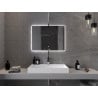 Mexen Sun apšviestas vonios veidrodis 80 x 60 cm, LED 6000K, apsauga nuo garų - 9807-080-060-611-00