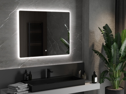 Mexen Sun vonios veidrodis su apšvietimu 100 x 80 cm, LED 6000K, priešrasojantis - 9807-100-080-611-00