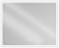 Mexen Sun vonios veidrodis su apšvietimu 100 x 80 cm, LED 6000K, anti-rūkas - 9807-100-080-611-00