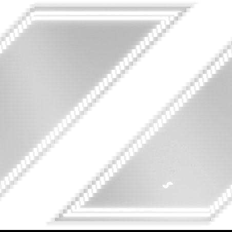 Mexen Taco apšviestas vonios veidrodis 50 x 70 cm, LED 6000K, apsauga nuo garų - 9805-050-070-611-00