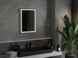 Mexen Taco apšviestas vonios veidrodis 50 x 70 cm, LED 6000K, apsauga nuo garų - 9805-050-070-611-00