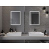 Mexen Taco 50 x 70 cm apšviestas vonios veidrodis, LED 6000K, anti-rasas - 9805-050-070-611-00