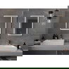 Mexen Taco apšviestas vonios veidrodis 50 x 70 cm, LED 6000K, apsauga nuo garų - 9805-050-070-611-00