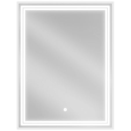 Mexen Taco apšviestas vonios veidrodis 60 x 80 cm, LED 6000K, anti-garu - 9805-060-080-611-00