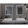 Mexen Taco vonios veidrodis su apšvietimu 60 x 80 cm, LED 6000K, antifog - 9805-060-080-611-00