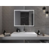 Mexen Taco apšviestas vonios veidrodis 100 x 80 cm, LED 6000K, nuo rūko - 9805-100-080-611-00