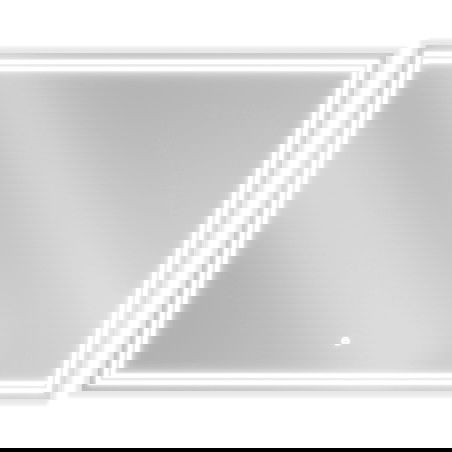 Mexen Taco vonios veidrodis su apšvietimu 100 x 80 cm, LED 6000K, nuo rasojimo - 9805-100-080-611-00