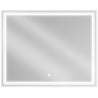 Mexen Taco apšviestas vonios veidrodis 100 x 80 cm, LED 6000K, priešrūkinis - 9805-100-080-611-00