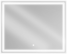 Mexen Taco apšviestas vonios veidrodis 100 x 80 cm, LED 6000K, apsauga nuo garų - 9805-100-080-611-00