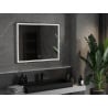 Mexen Taco apšviestas vonios veidrodis 100 x 80 cm, LED 6000K, priešrūkinis - 9805-100-080-611-00