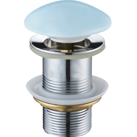 Mexen apvalus paspaudžiamasis kamštis, mėlynas keraminis matinis - 79910-49